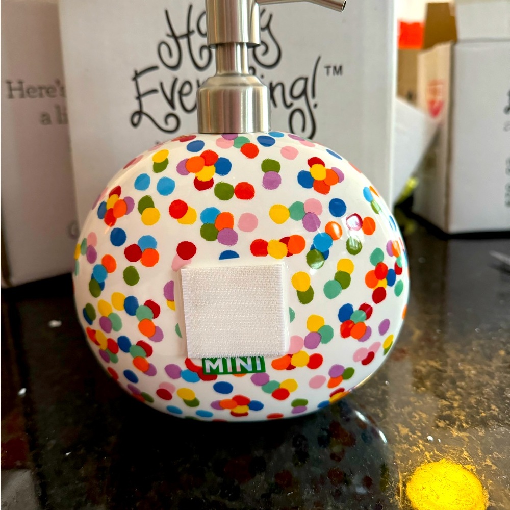 new cotton colors soap dispenser